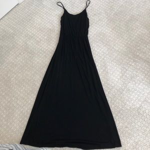 Gap black maxi dress